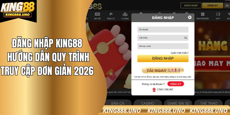 Đăng Nhập King88